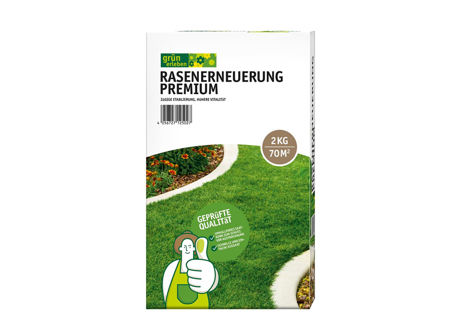 Grün Erleben Rasenerneuerung Premium 