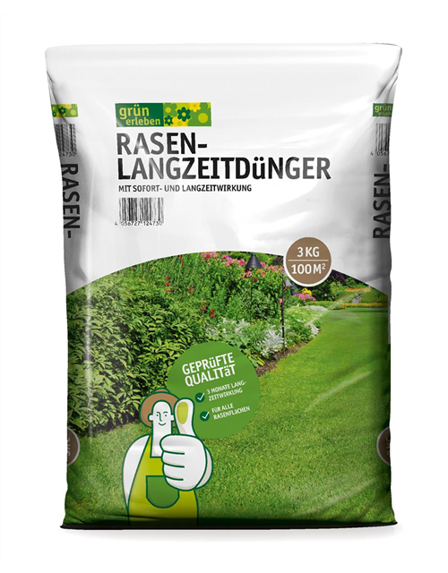 Rasen Langzeitdünger