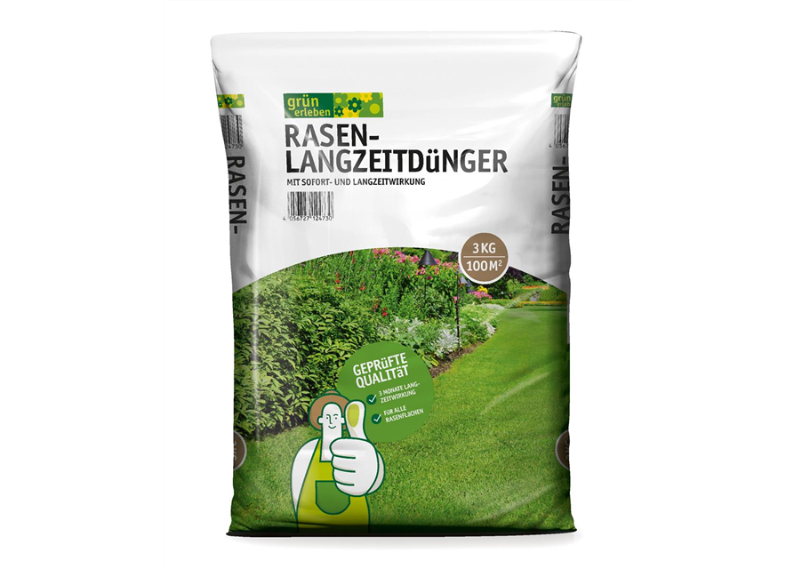 Rasen Langzeitdünger