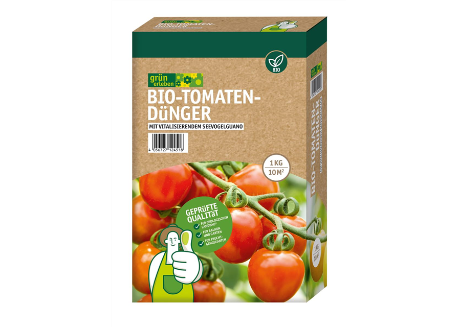 Bio-Tomatendünger, 6+4+71000g, Kt