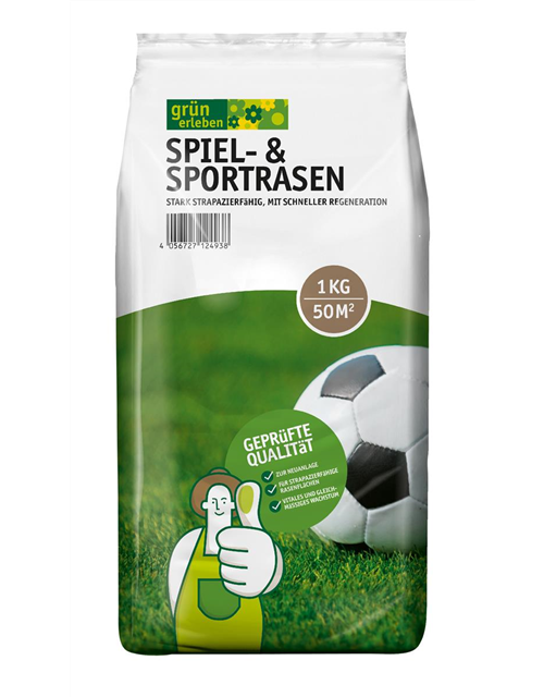 Grün Erleben Spiel+Sportrasen 1kg