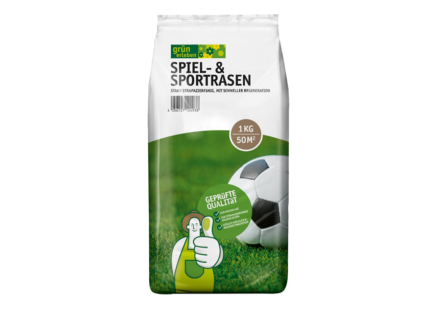 Grün Erleben Spiel+Sportrasen 1kg