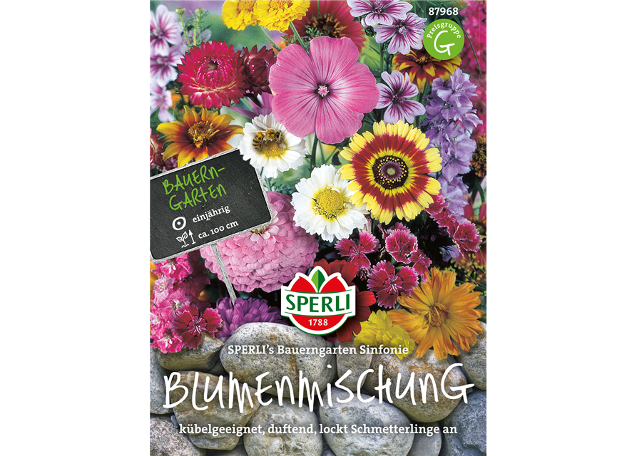 Einjährige Blumenmischung Bauerngarten Sinfonie 