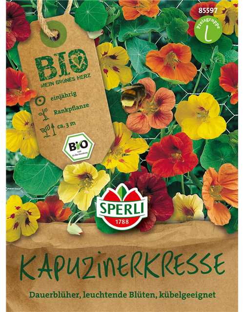 Kapuzinerkresse Bio