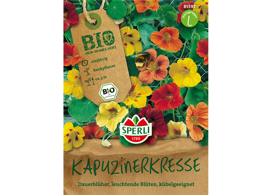 Kapuzinerkresse Bio