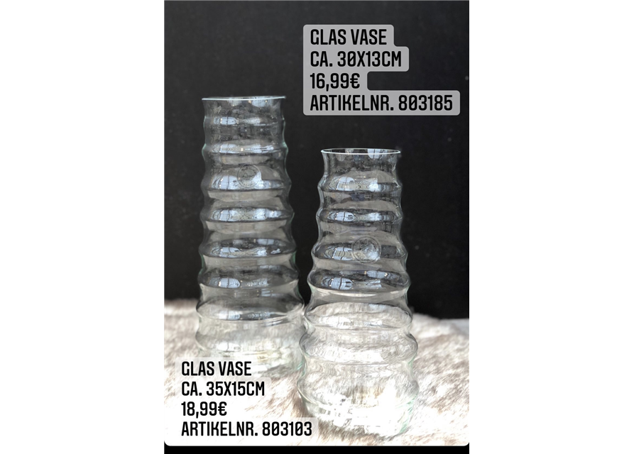 Glasvase