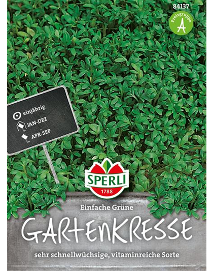 Gartenkresse Einfache Grüne