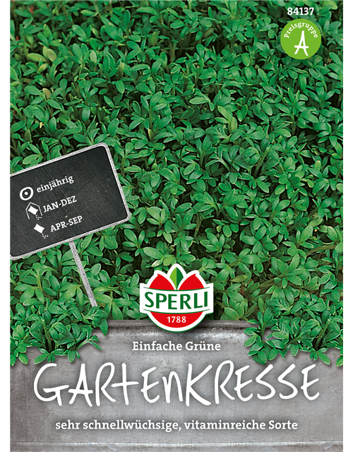 Gartenkresse Einfache Grüne