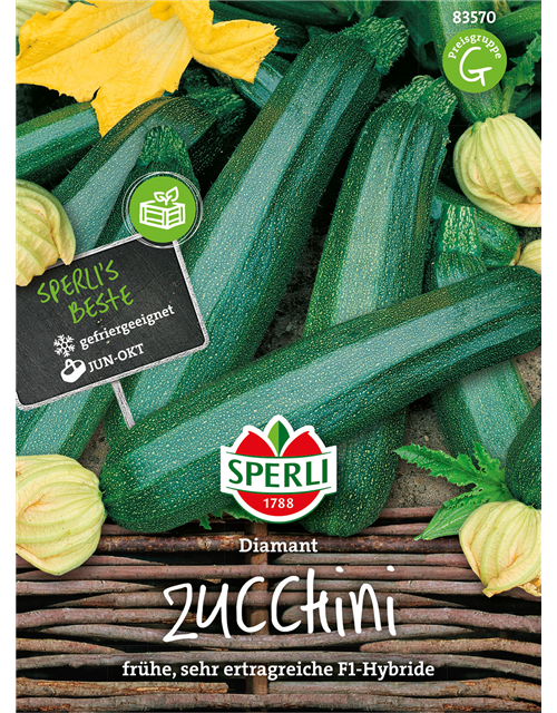 Zucchini. Diamant