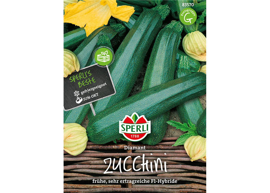 Zucchini. Diamant