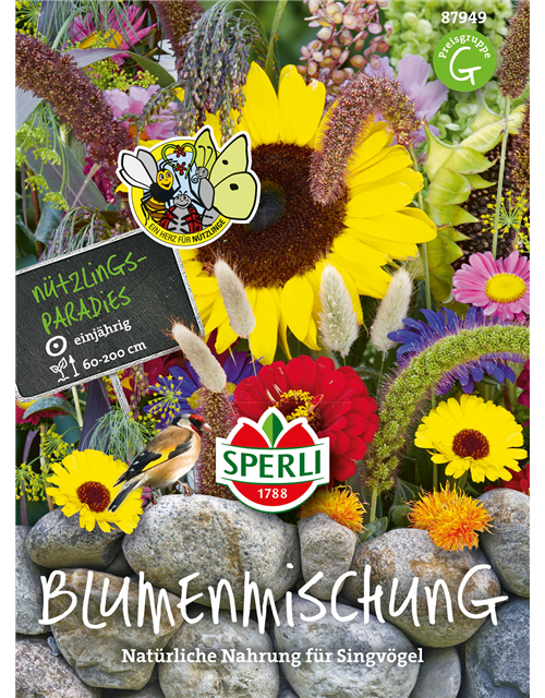 Blumenmischung für Vögel