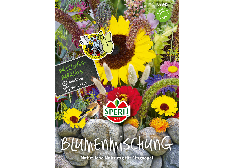 Blumenmischung für Vögel