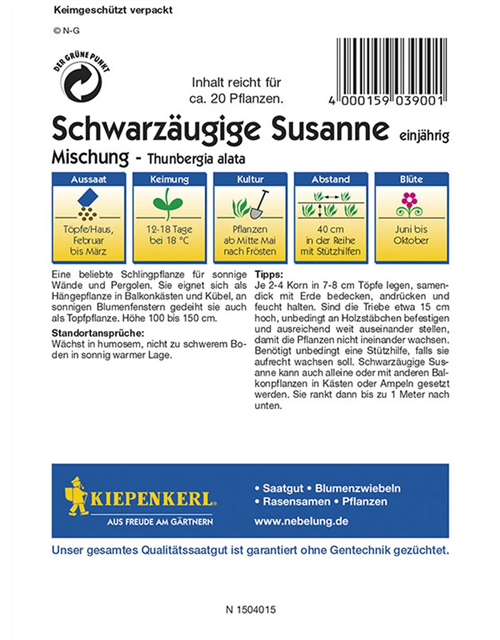 Schwarzäugige Susanne