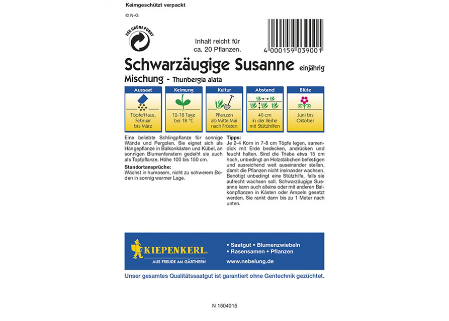 Schwarzäugige Susanne