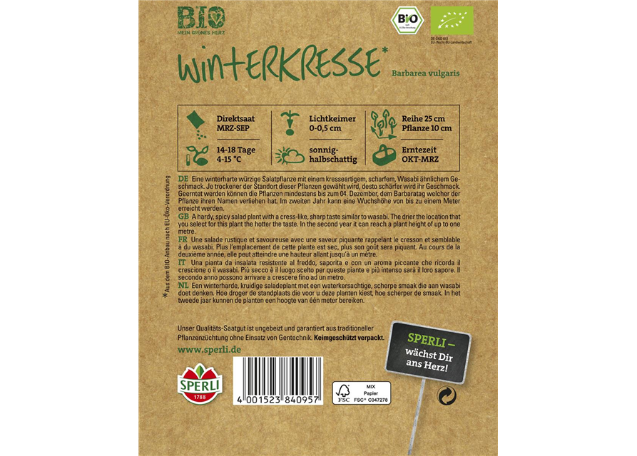 BIO Winterkresse