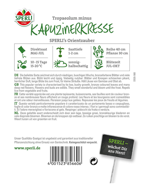 Kapuzinerkresse Orientzauber