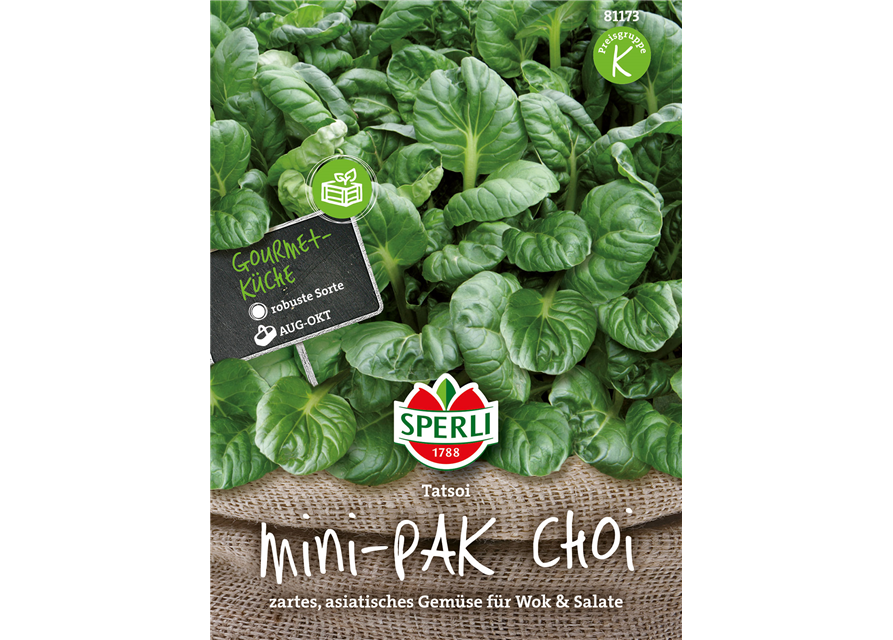 Mini Pak Choi Tatsoi