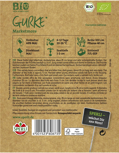 BIO-Gurke Marketmore