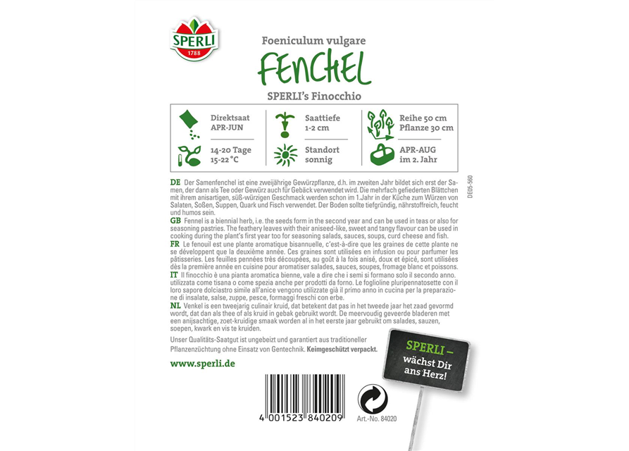 Fenchel Finoccio