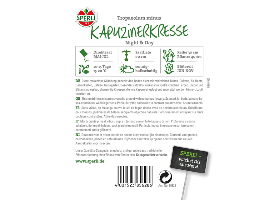 Kapuzinerkresse Night & Day