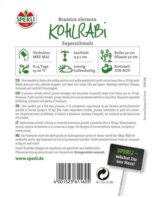 Kohlrabi Superschmelz