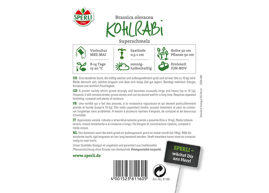 Kohlrabi Superschmelz