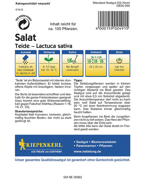 Bataviasalat Teide