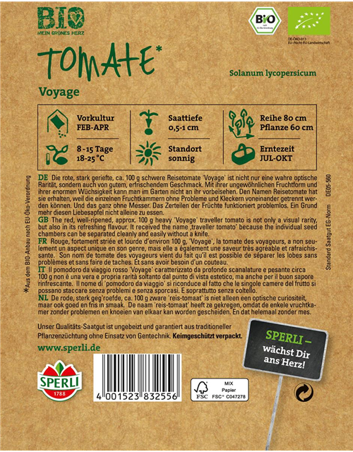 BIO-Tomate Voyage 