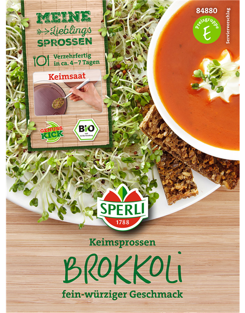 Bio Keimsprossen Brokkoletti