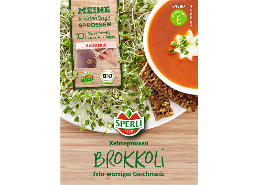 Bio Keimsprossen Brokkoletti