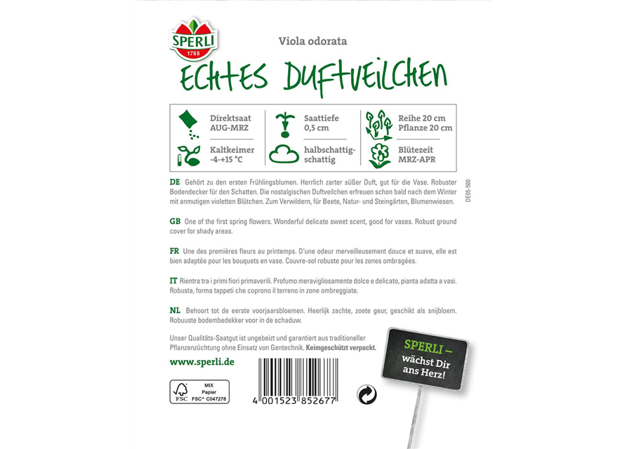 Echtes Duftveilchen