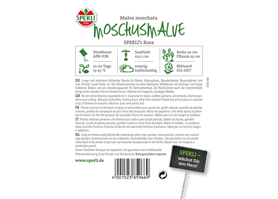 Moschusmalve Rosa