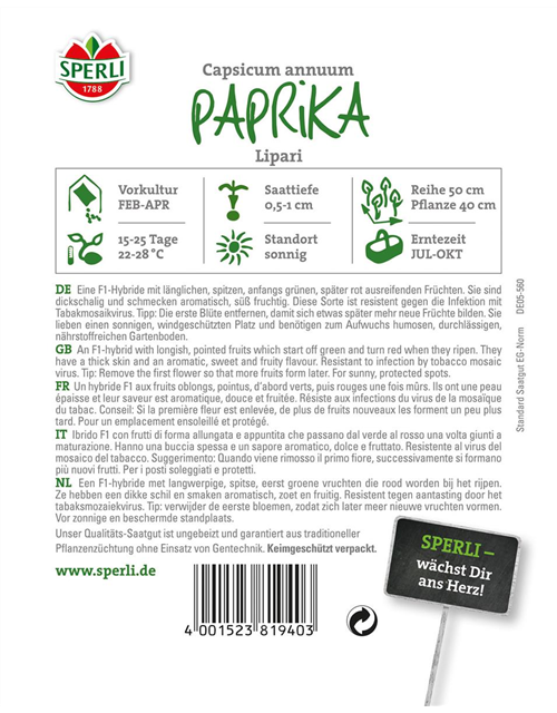 Paprika Lipari