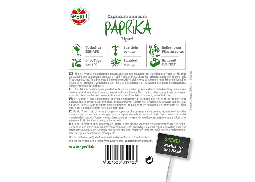 Paprika Lipari