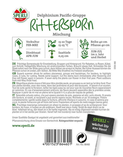 Rittersporn Pacific Mischung