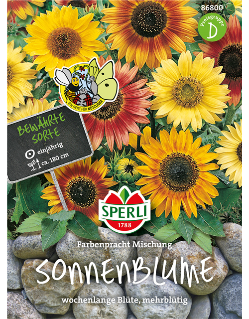 Sonnenblume Farbenpracht Mischung