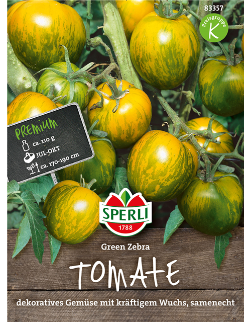 Tomaten Green Zebra