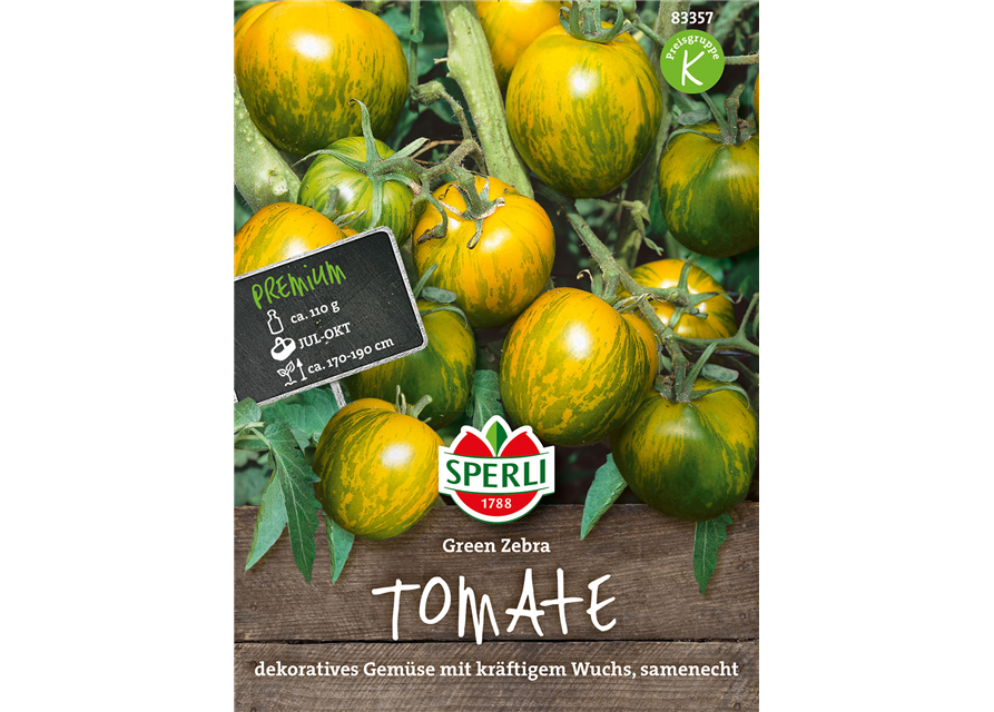 Tomaten Green Zebra