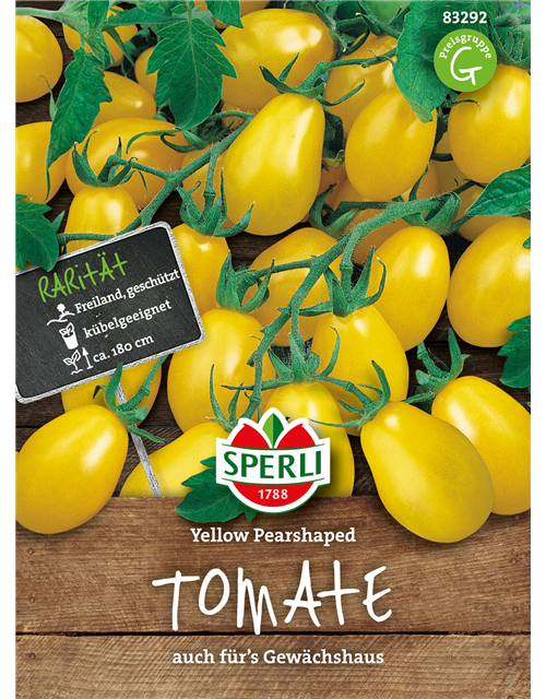 Tomaten Yellow Pearshap