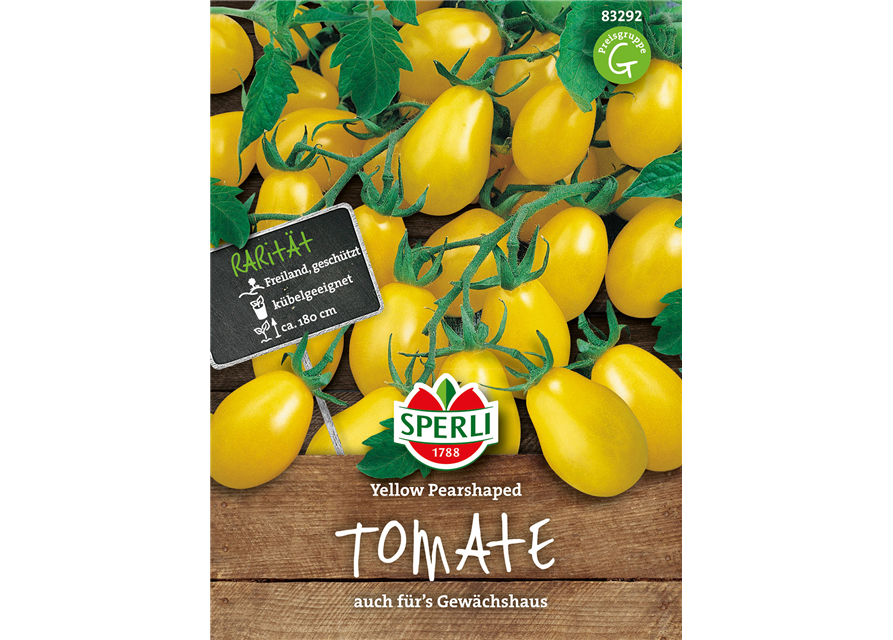 Tomaten Yellow Pearshap