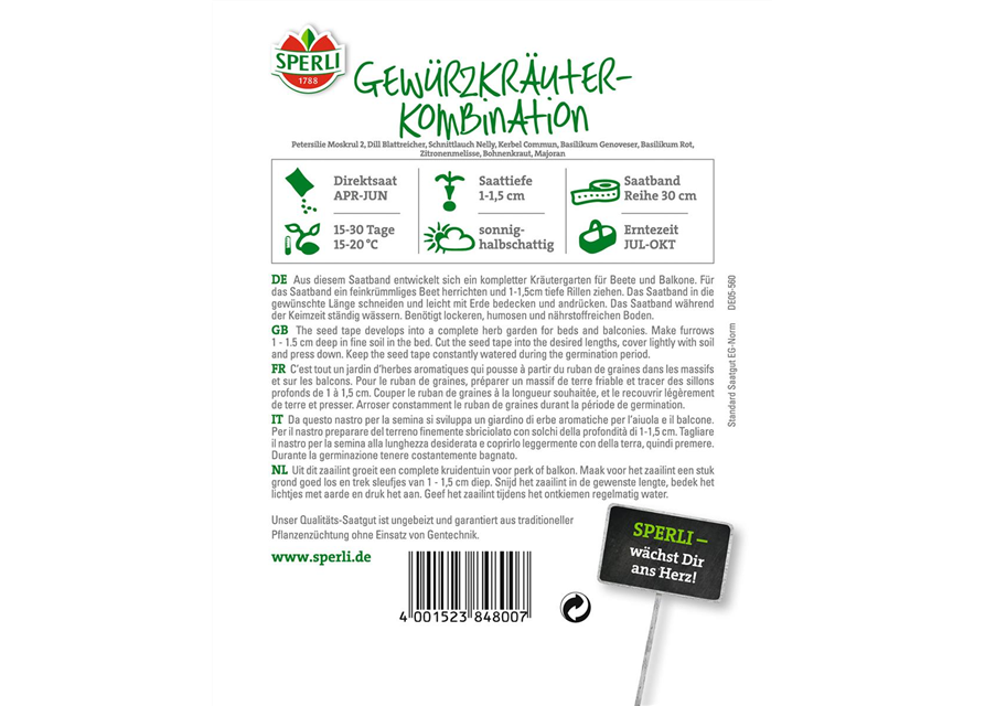 Gewürzkräuter Kombi