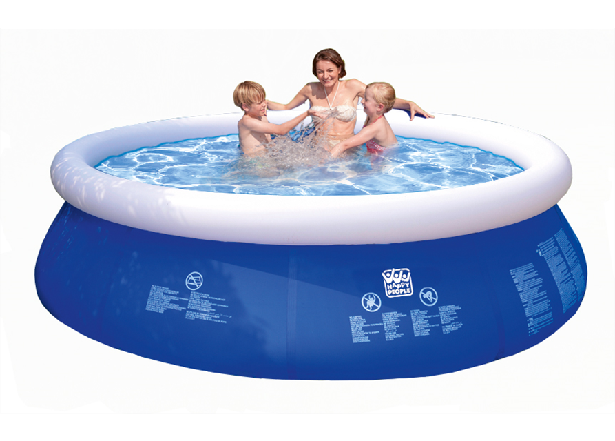 Happy People Quick-Up Pool blau 240 x 63 cm