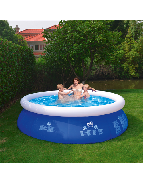 Happy People Quick-Up Pool blau 240 x 63 cm