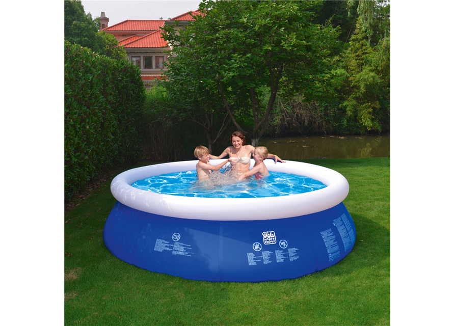 Happy People Quick-Up Pool blau 240 x 63 cm