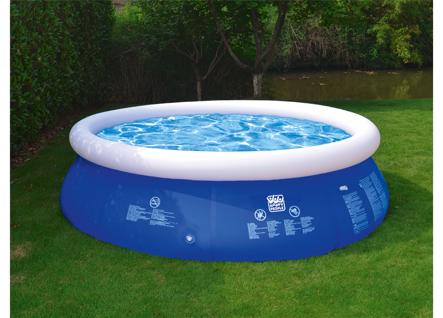 Happy People Quick-Up Pool blau 240 x 63 cm