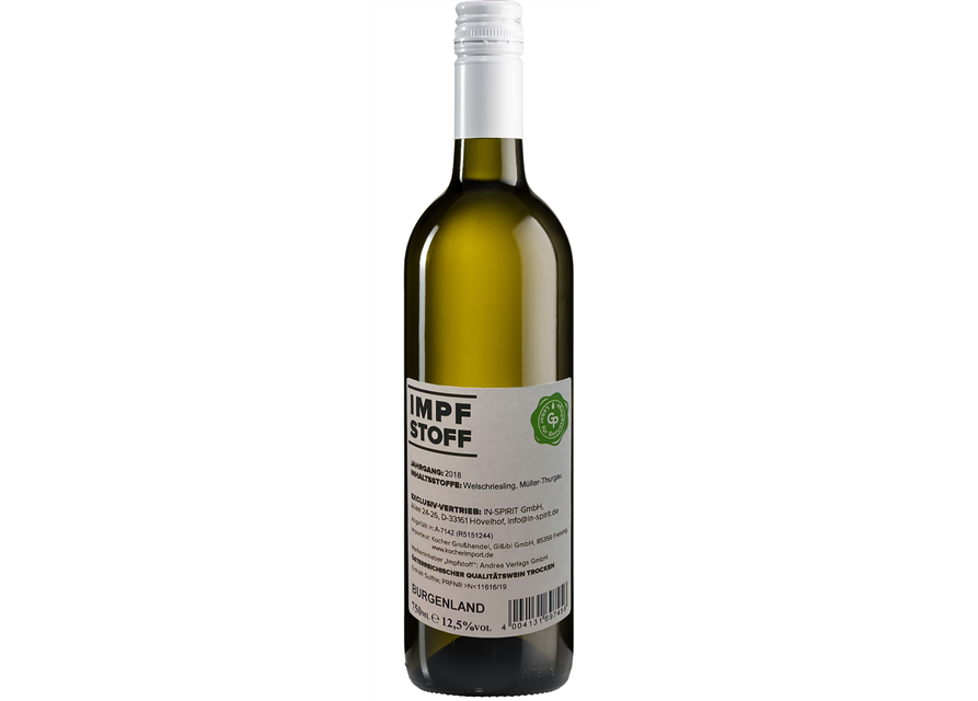 Impfstoff Wein Grüner Veltliner weiss