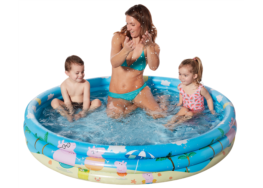 Happy People Peppa Pig 3-Ring-Pool