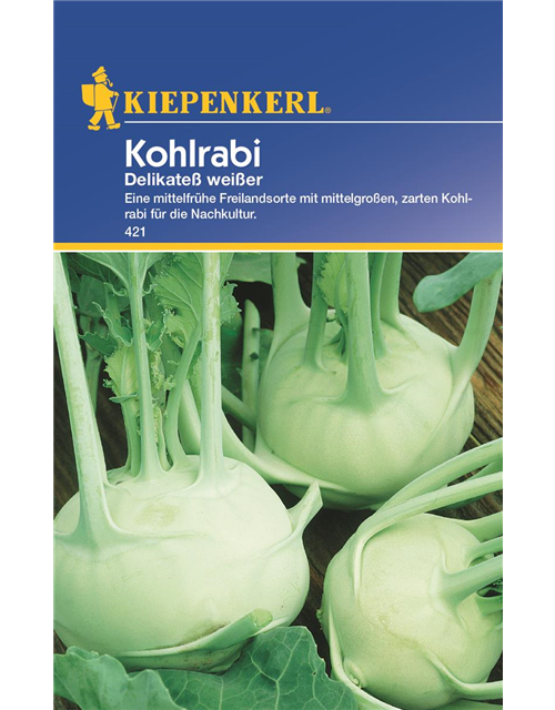 Kohlrabi Delikateß Weiß