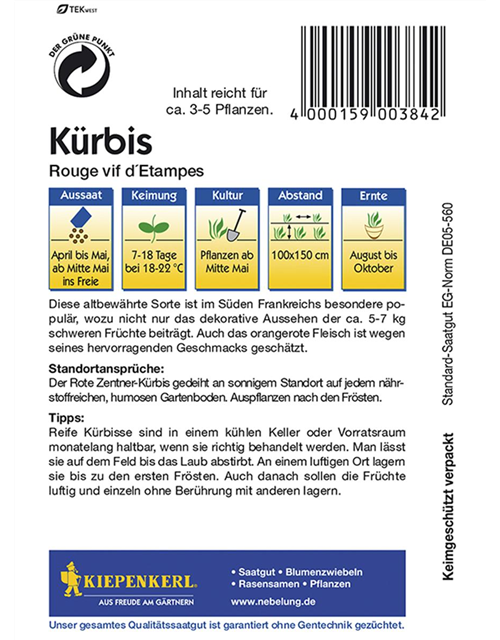 Kürbis Rouge V.D'Etampesn