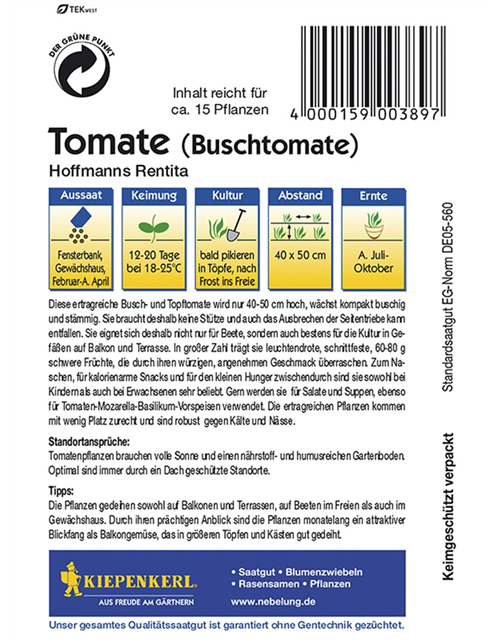 Tomate Hofmanns Rentitan